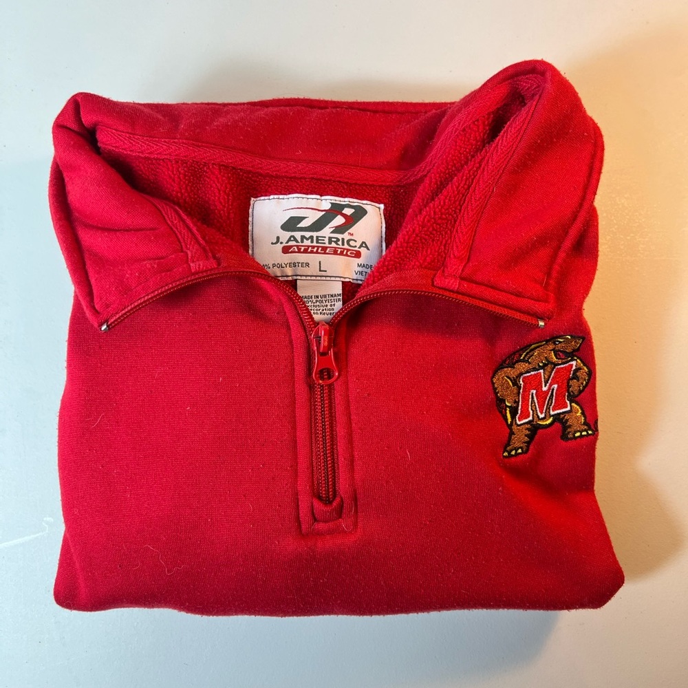University of Maryland quarter zip